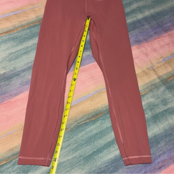 Lululemon Wunder Train High-Rise Tight 25" Brier Rose leggings women’s size 8 - Picture 8 of 8